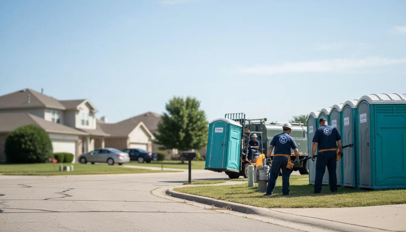 Porta Potty Rental in Trenton, IL near me